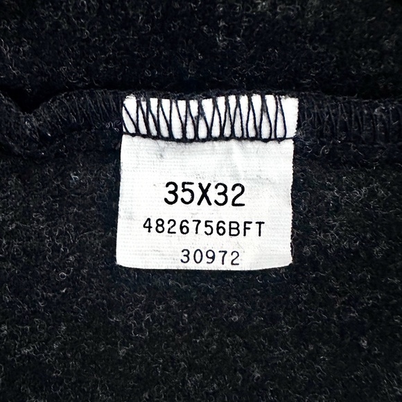 Polo Ralph Lauren 100% Wool Pants Cargo Pockets Charcoal Gray XL 35 x 30 - Picture 6 of 6